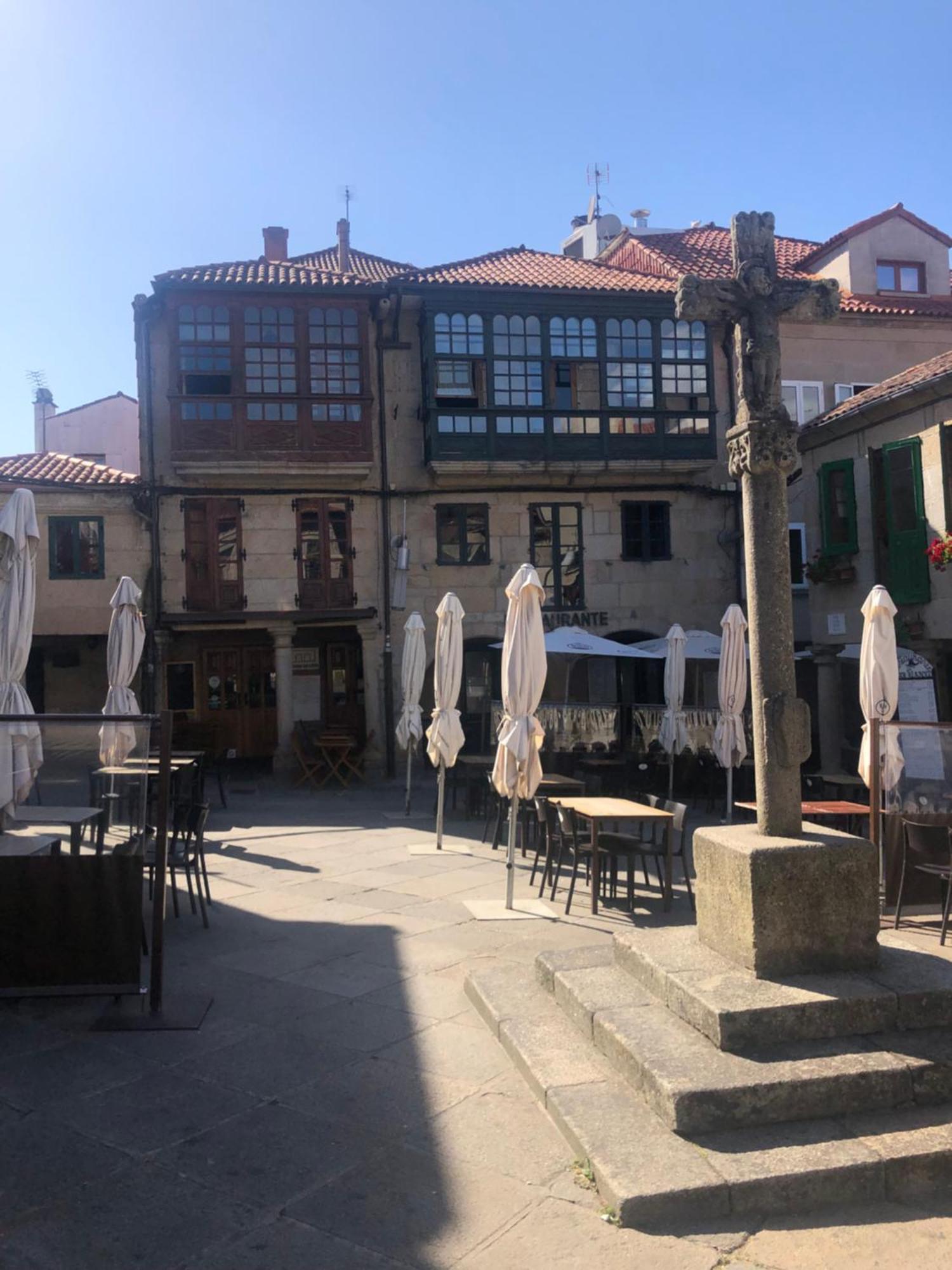 Casa Emblematica Rosarillo Plaza De La Lena Apartment Pontevedra Exterior photo
